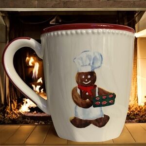 Holiday Gingerbread Chef Mug